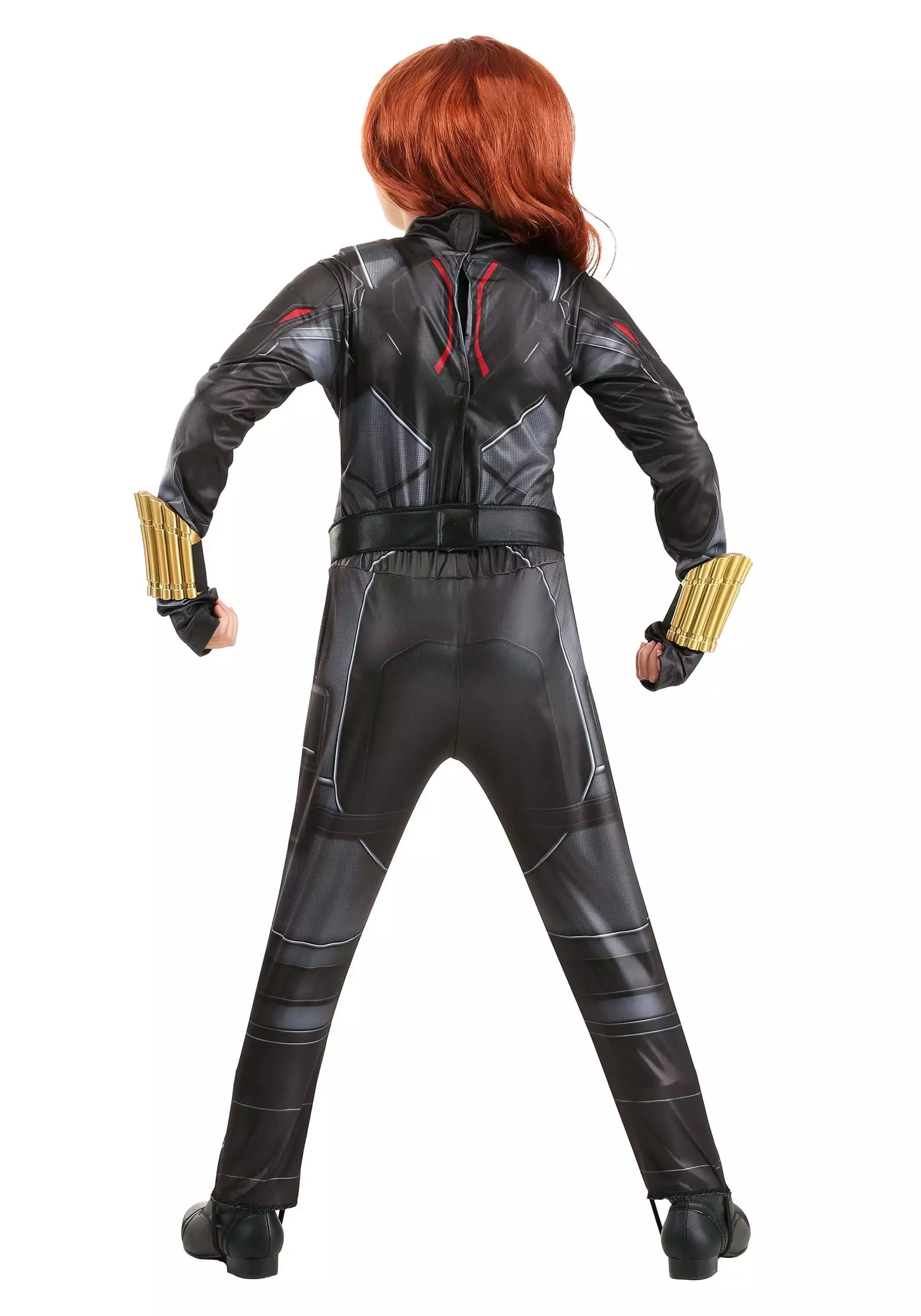 Rubies Costume Co. Inc Black Widow Deluxe Costume For Kids 4 Rubies Costume Co. Inc Black Widow Deluxe Costume For Kids - Image 2