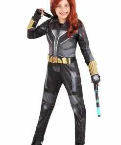 Rubies Costume Co. Inc Black Widow Deluxe Costume For Kids 13 Rubies Costume Co. Inc Black Widow Deluxe Costume For Kids -Wonderful Halloween Costumes Shop black widow child deluxe costume alt 5