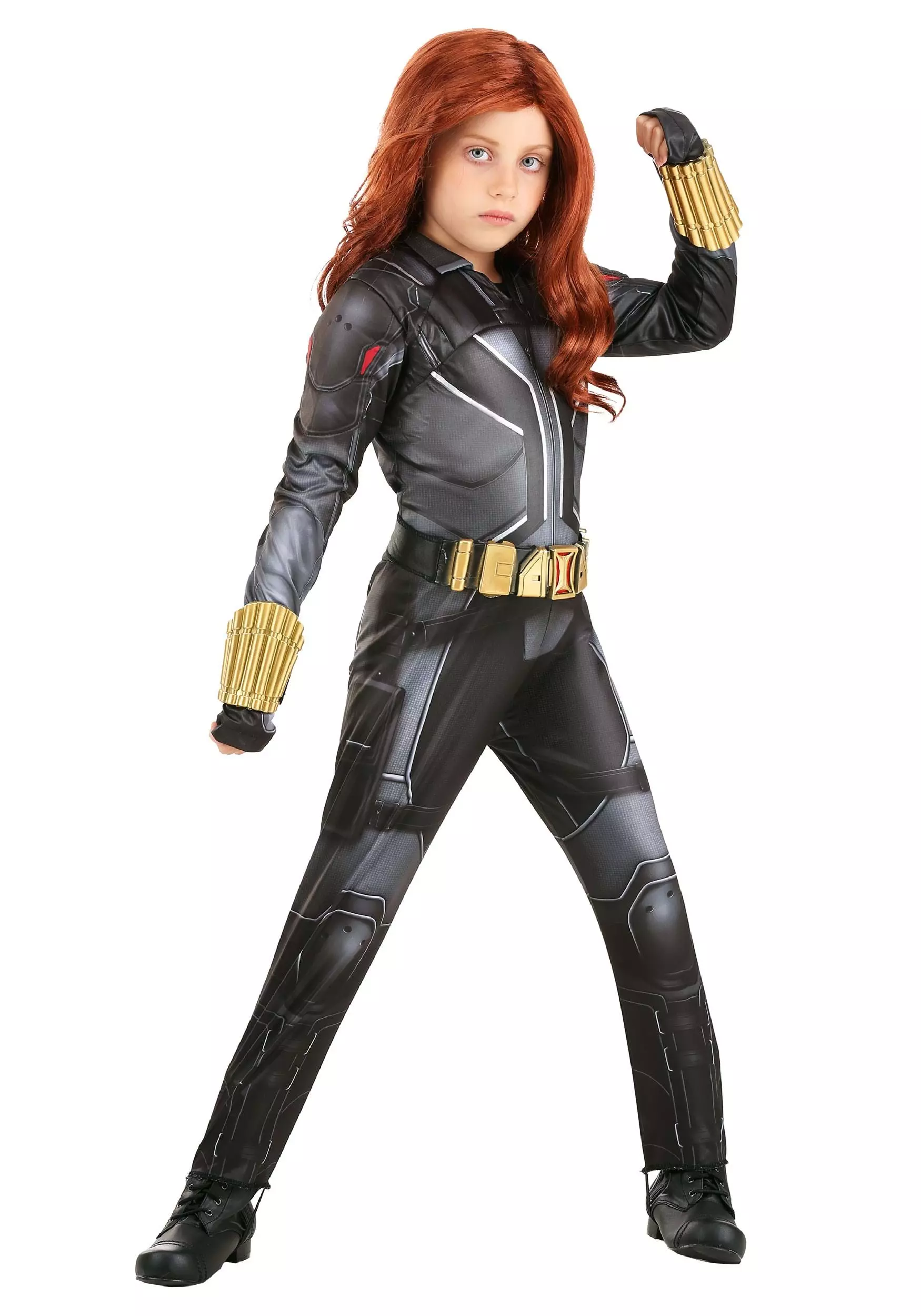 Rubies Costume Co. Inc Black Widow Deluxe Costume For Kids 3 Rubies Costume Co. Inc Black Widow Deluxe Costume For Kids