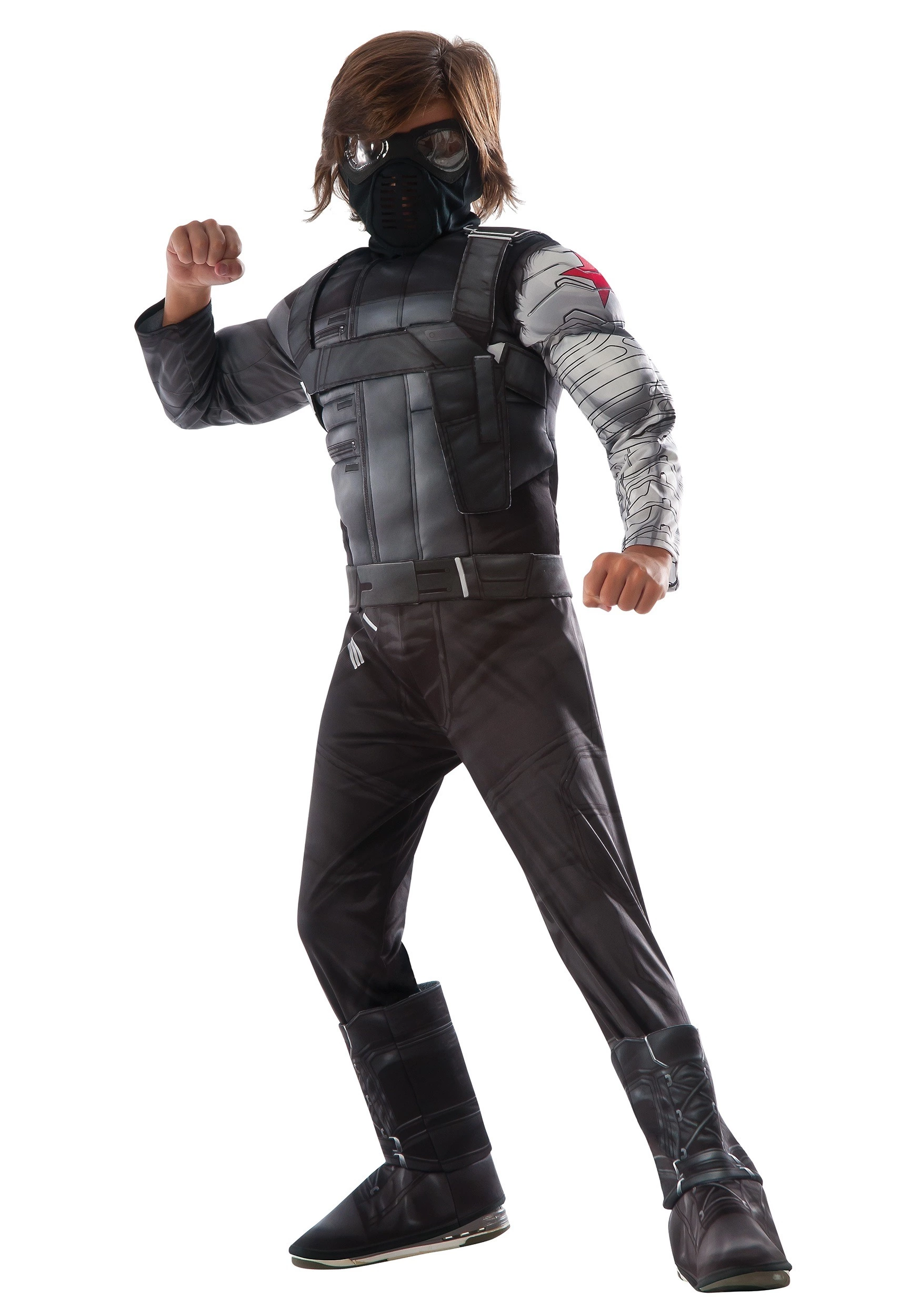 Rubies Costume Co. Inc Civil War Winter Soldier Deluxe Costume For Kids 3 Rubies Costume Co. Inc Civil War Winter Soldier Deluxe Costume For Kids