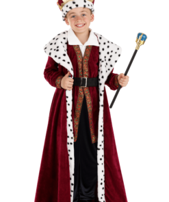 M&R TOY CO., LTD Deluxe King Costume For Boys