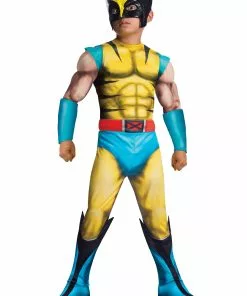 Rubies Costume Co. Inc Deluxe Wolverine Boys Costume
