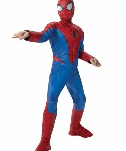 JAZWARES Spider-Man Costume For Boys