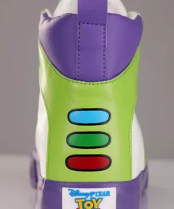 Ground Up Disney Buzz Lightyear High Top Shoes For Men -Wonderful Halloween Costumes Shop buzz lightyear mens high top shoes alt 10