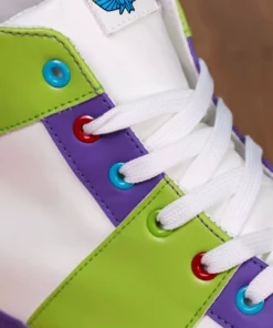 Ground Up Kid's Buzz Lightyear Youth High Top Shoes -Wonderful Halloween Costumes Shop buzz lightyear youth high top shoes alt 8