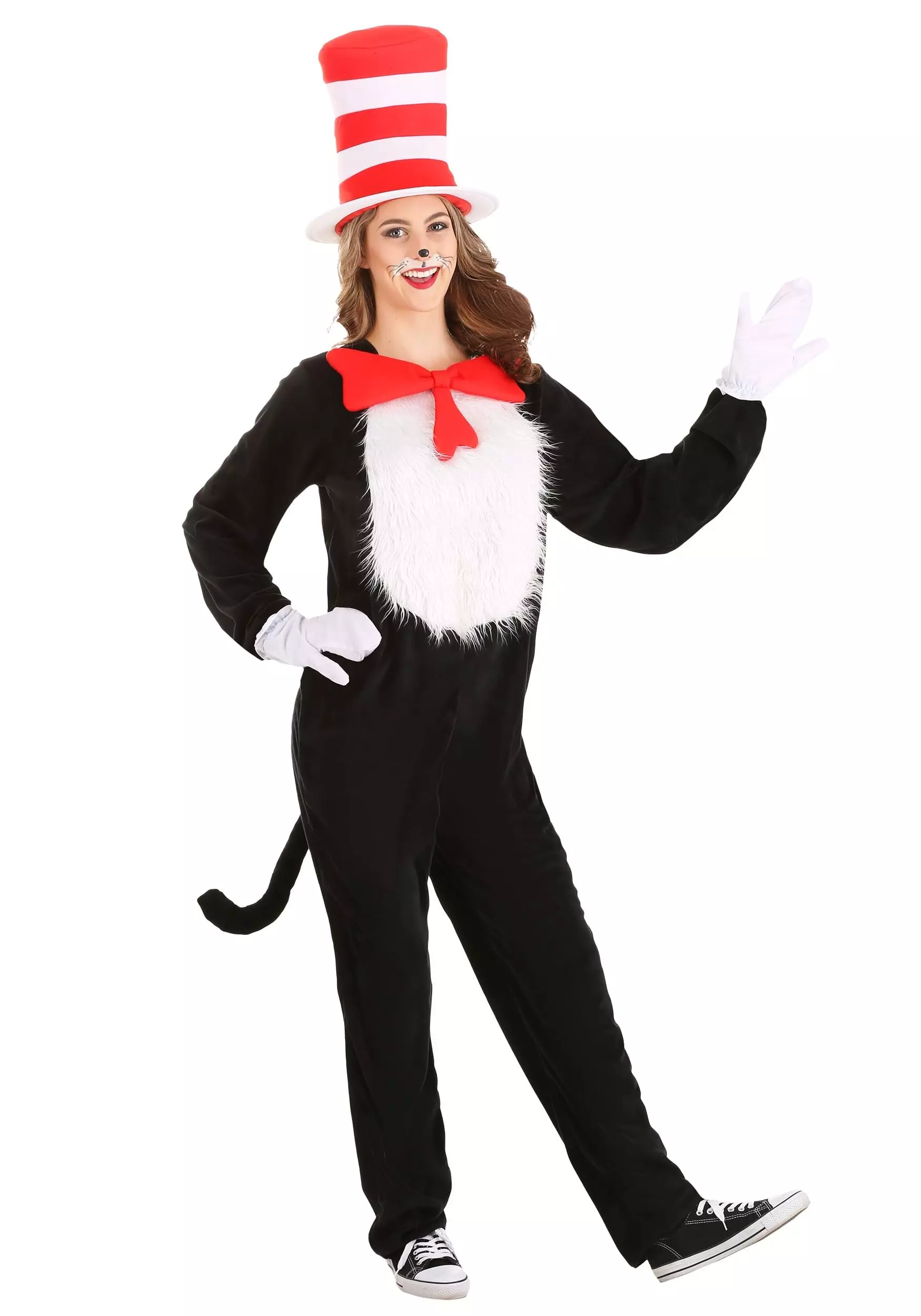 Elope Dr. Seuss Cat In The Hat Adult Costume 9 Elope Dr. Seuss Cat In The Hat Adult Costume - Image 7