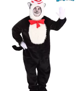 Elope Plus Size Cat In The Hat Adult Premium Costume