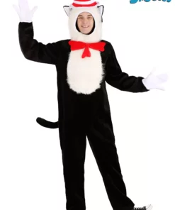 Elope Adult Cat In The Hat Premium Costume