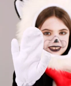 Elope Premium Cat In The Hat Costume For Kids -Wonderful Halloween Costumes Shop cat in the hat child premium costume alt 6