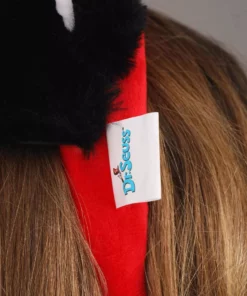 Elope Cat In The Hat Costume Face Headband -Wonderful Halloween Costumes Shop cat in the hat face headband alt 3