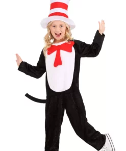 Elope Cat In The Hat Kids Costume -Wonderful Halloween Costumes Shop cat in the hat kids costume alt 2