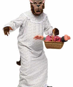 Fun World Big Bad Granny Wolf Costume For Kids