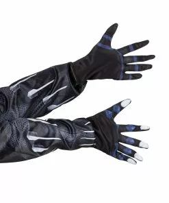 JAZWARES Kid's Black Panther Gloves