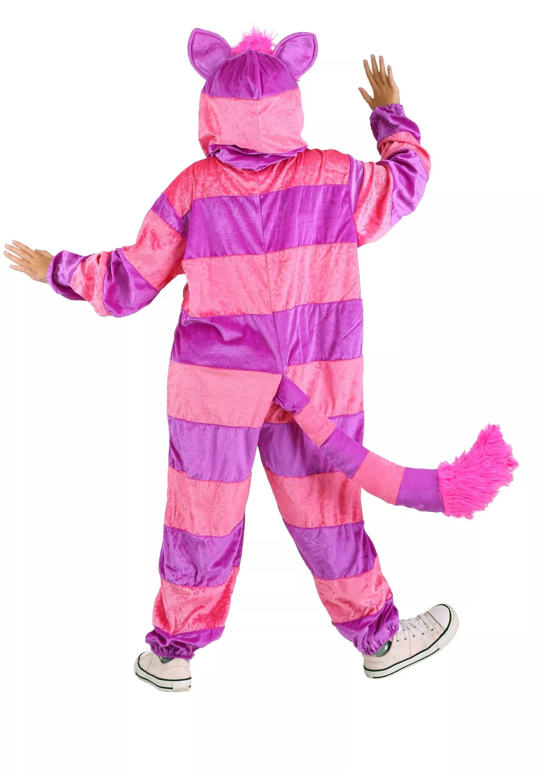 Princess Paradise Cheshire Cat Jumpsuit Costume For Kid's 4 Princess Paradise Cheshire Cat Jumpsuit Costume For Kid's - Image 2