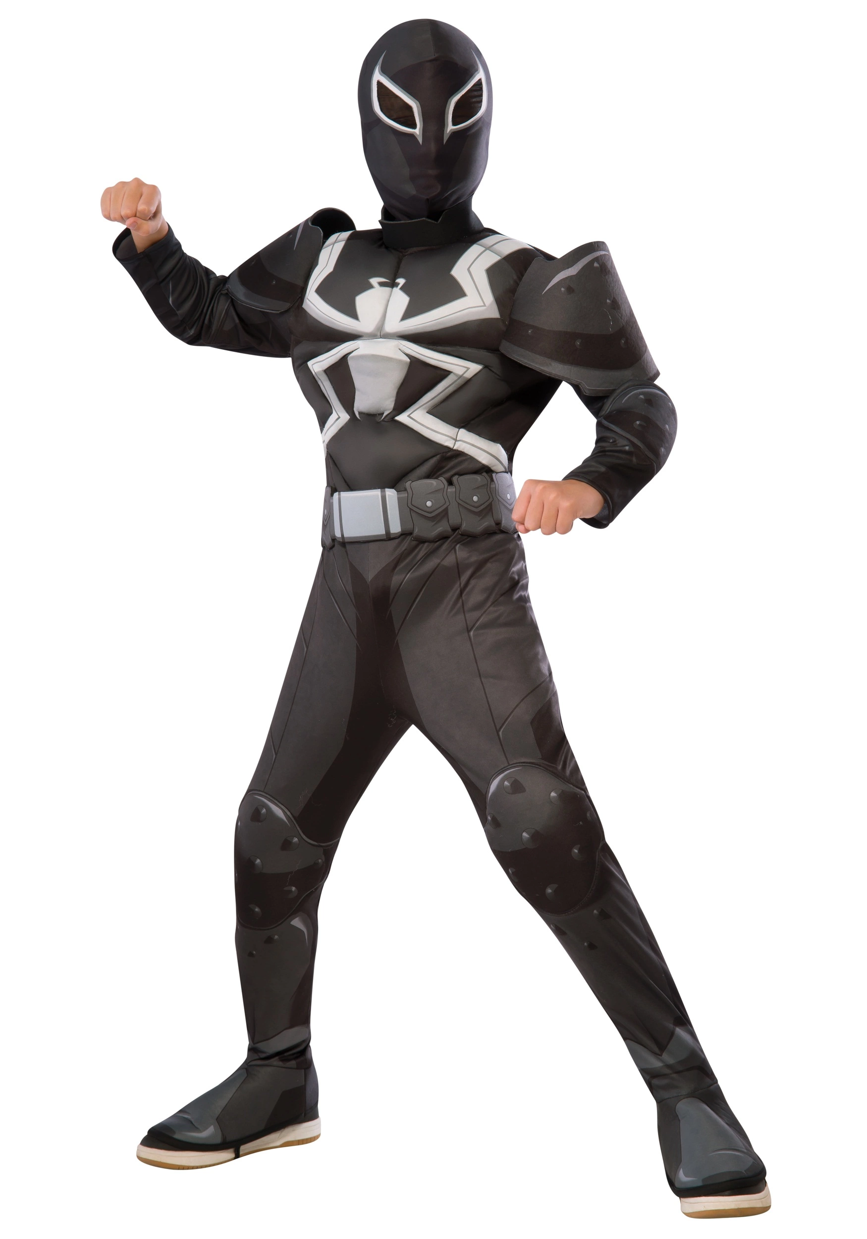 Rubies Costume Co. Inc Deluxe Agent Venom Kid's Costume 3 Rubies Costume Co. Inc Deluxe Agent Venom Kid's Costume