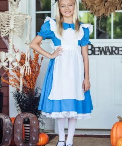 Fun Costumes Child Deluxe Alice Costume -Wonderful Halloween Costumes Shop child deluxe alice costume alt 10