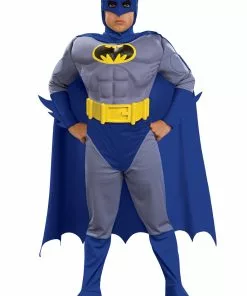 Rubies Costume Co. Inc Child Deluxe Muscle Chest Batman Costume