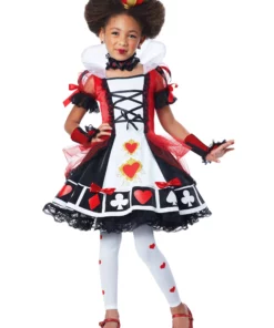 California Costume Collection Deluxe Queen Of Hearts Costume For Kids