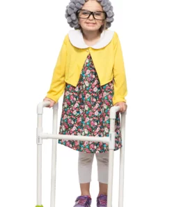 Seeing Red Grandma Costume For Kids 7 Seeing Red Grandma Costume For Kids -Wonderful Halloween Costumes Shop child grandma costume alt 2