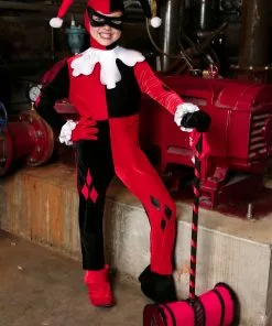 Rubies Costume Co. Inc Kid's Harley Quinn Jumpsuit Costume 8 Rubies Costume Co. Inc Kid's Harley Quinn Jumpsuit Costume -Wonderful Halloween Costumes Shop child harley quinn jumpsuit costume 1