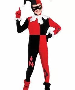 Rubies Costume Co. Inc Kid's Harley Quinn Jumpsuit Costume 9 Rubies Costume Co. Inc Kid's Harley Quinn Jumpsuit Costume -Wonderful Halloween Costumes Shop child harley quinn jumpsuit costume 2