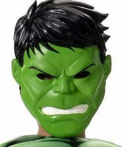 JAZWARES Kid's Incredible Hulk Full-Face Mask