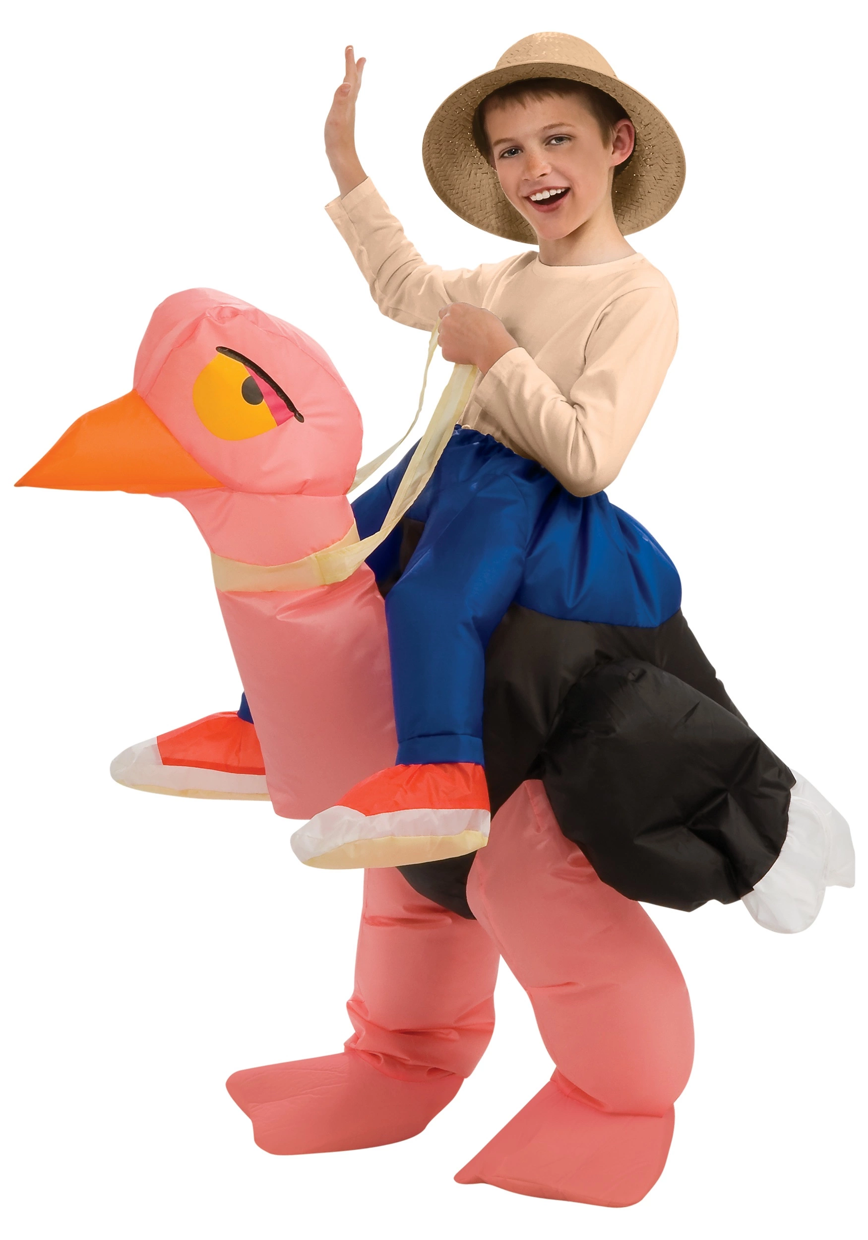 Rubies Costume Co. Inc Child Inflatable Ostrich Costume 3 Rubies Costume Co. Inc Child Inflatable Ostrich Costume