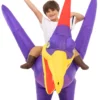 Joyin Inflatable Riding-A-Pteranodon Costume For Kids -Wonderful Halloween Costumes Shop child inflatable riding a pteranodon costume