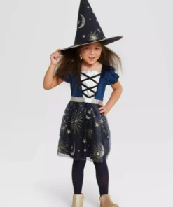 The Wholesale Group Midnight Witch Kids Costume