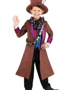 Fun Costumes Wacky Mad Hatter Costume For Kids