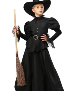 Fun Costumes Classic Black Witch Girls Costume