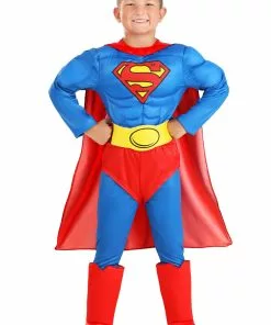 Jerry Leigh Classic Superman Deluxe Costume For Kids