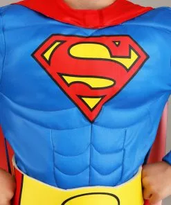 Jerry Leigh Classic Superman Deluxe Costume For Kids -Wonderful Halloween Costumes Shop classic superman deluxe kids costume alt 3