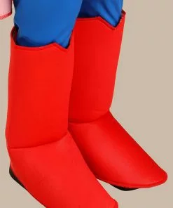 Jerry Leigh Classic Superman Deluxe Costume For Kids -Wonderful Halloween Costumes Shop classic superman deluxe kids costume alt 4