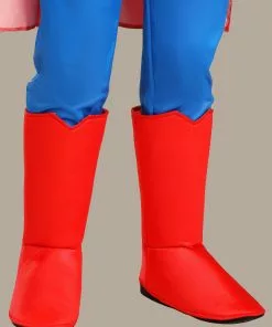 Jerry Leigh Classic Superman Costume For Kids -Wonderful Halloween Costumes Shop classic superman kids costume alt 2