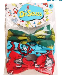 Elope Dr. Seuss Three Piece Bow Tie Set