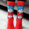 Elope Thing 1 & Thing 2 Crew Socks -Wonderful Halloween Costumes Shop crew thing 1 thing 2 socks