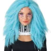 California Costume Collection Crimped 'n Kooky Blue Wig For Adults 2 California Costume Collection Crimped 'n Kooky Blue Wig For Adults -Wonderful Halloween Costumes Shop crimped n kooky blue wig
