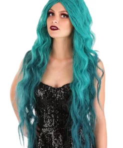 Partytime Costume & Lingerie (Yiwu) Factory Enchanted Curly Lagoon Wig