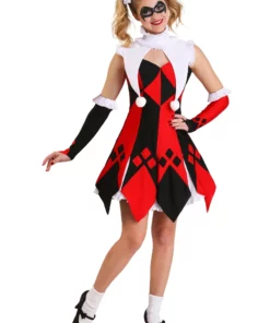 Fun Costumes Women's Cute Court Jester Costume