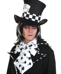Fun Costumes Dark Mad Hatter Wig