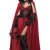 California Costume Collection Dark Sexy Red Riding Hood Costume For Women -Wonderful Halloween Costumes Shop dark red riding hood costume