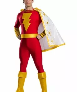 Charades DC Classic Adult Shazam Costume
