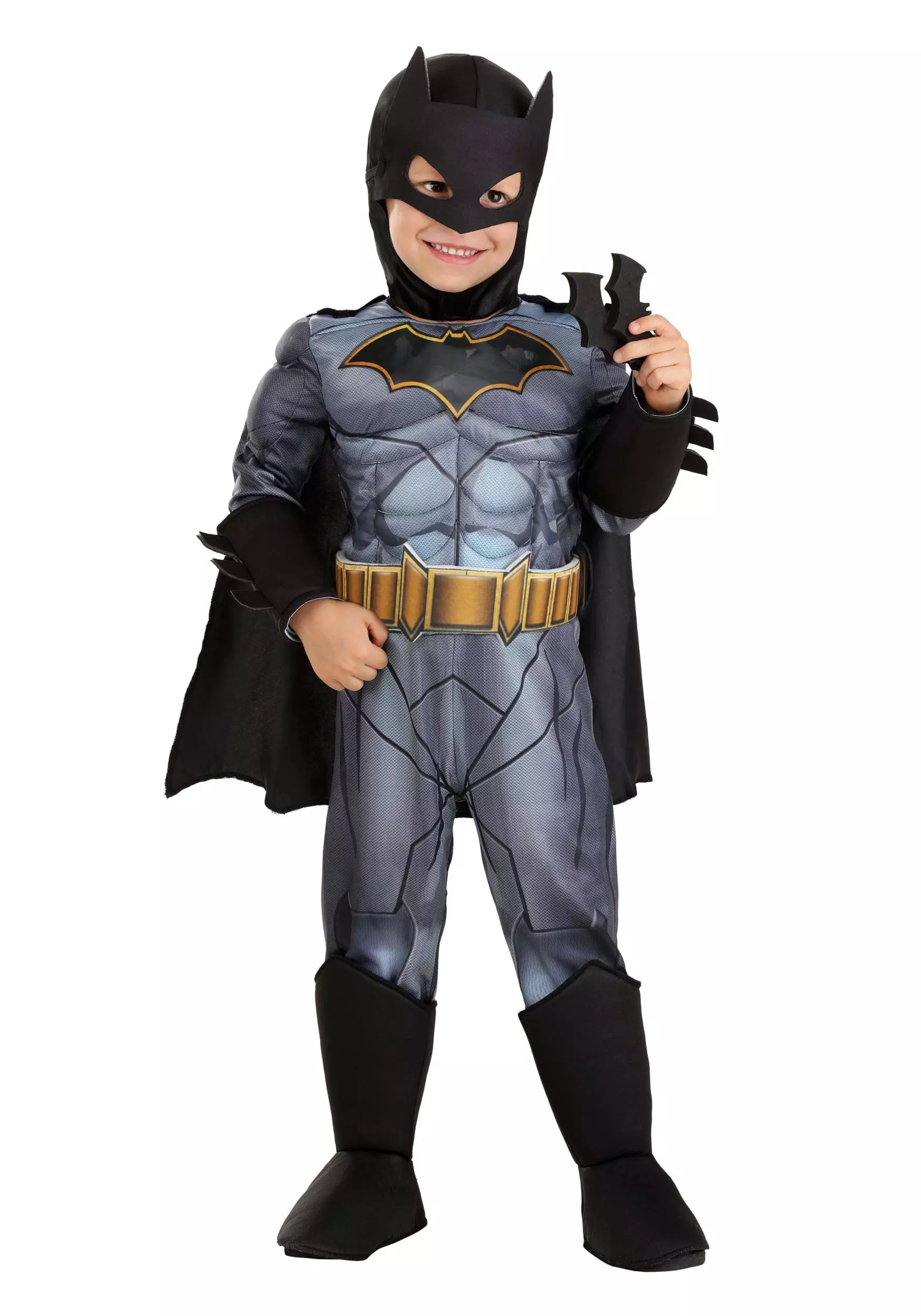 Jerry Leigh DC Comics Batman Deluxe Costume For Toddlers 3 Jerry Leigh DC Comics Batman Deluxe Costume For Toddlers