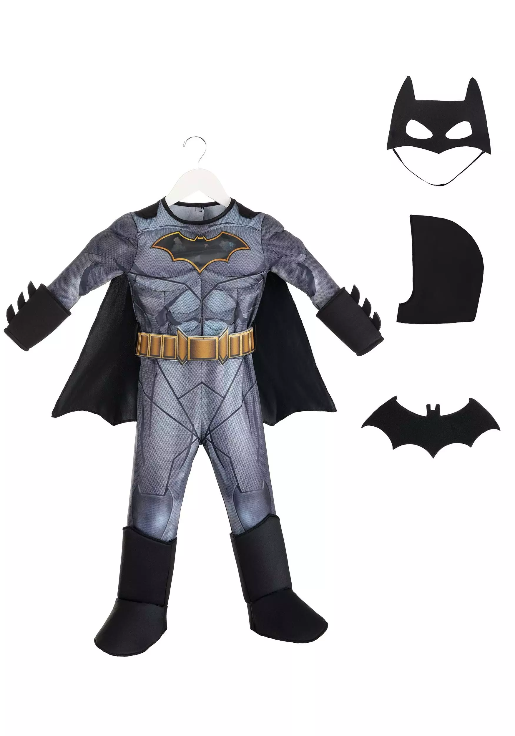 Jerry Leigh DC Comics Batman Deluxe Costume For Toddlers 9 Jerry Leigh DC Comics Batman Deluxe Costume For Toddlers - Image 7