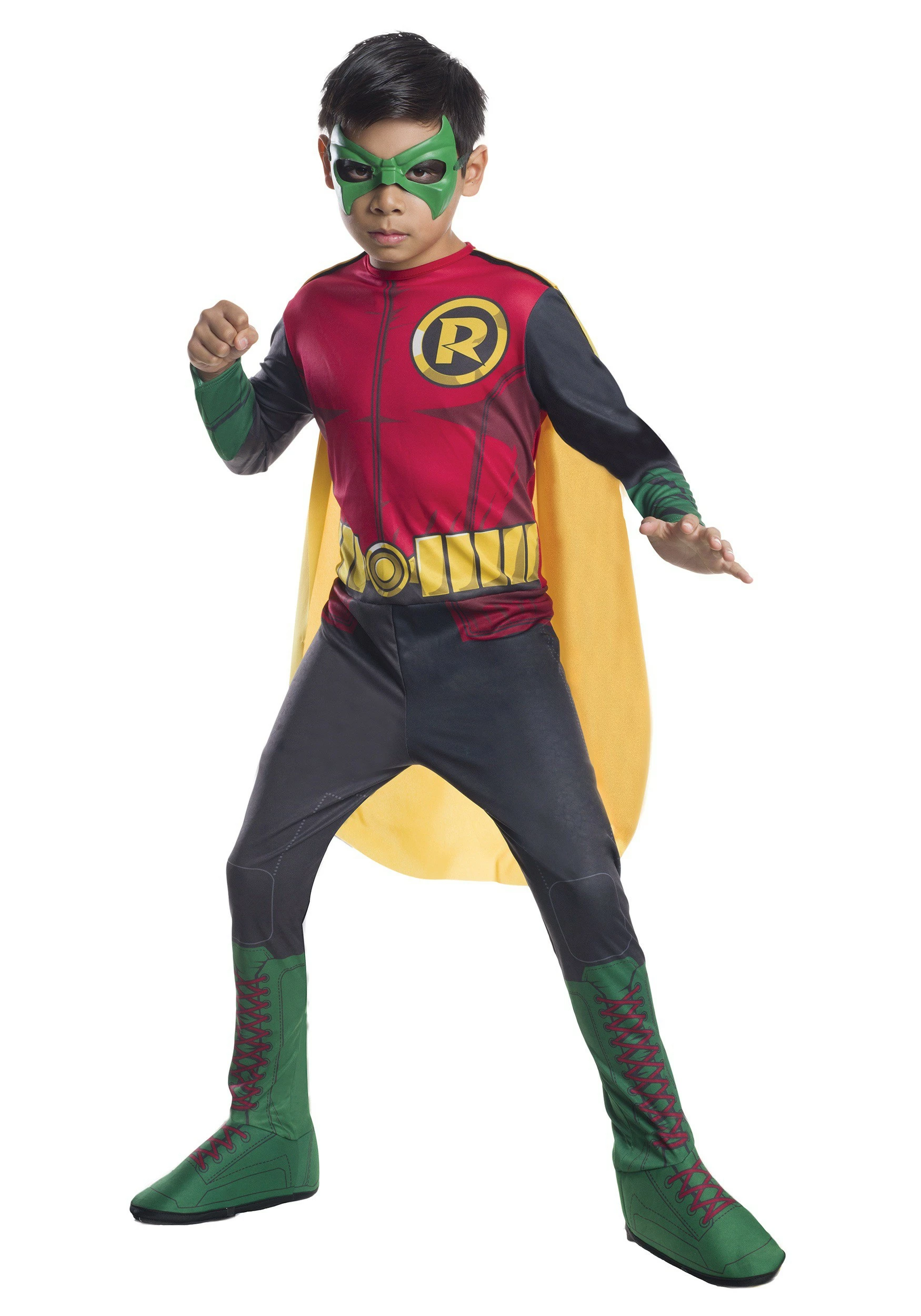 Rubies Costume Co. Inc DC Comics Costume Child Robin 3 Rubies Costume Co. Inc DC Comics Costume Child Robin
