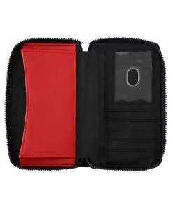 Bioworld Merchandising / Independent Sales DC Comics Harley Quinn Wristlet -Wonderful Halloween Costumes Shop dc comics harley quinn tech wristlet alt 2