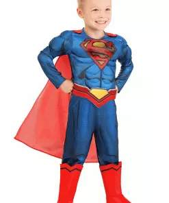 Jerry Leigh Deluxe DC Comics Superman Toddler Costume