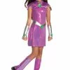 Rubies Costume Co. Inc Girls DC Superhero Girls Deluxe Starfire Costume -Wonderful Halloween Costumes Shop dc superhero girls deluxe starfire girls costume