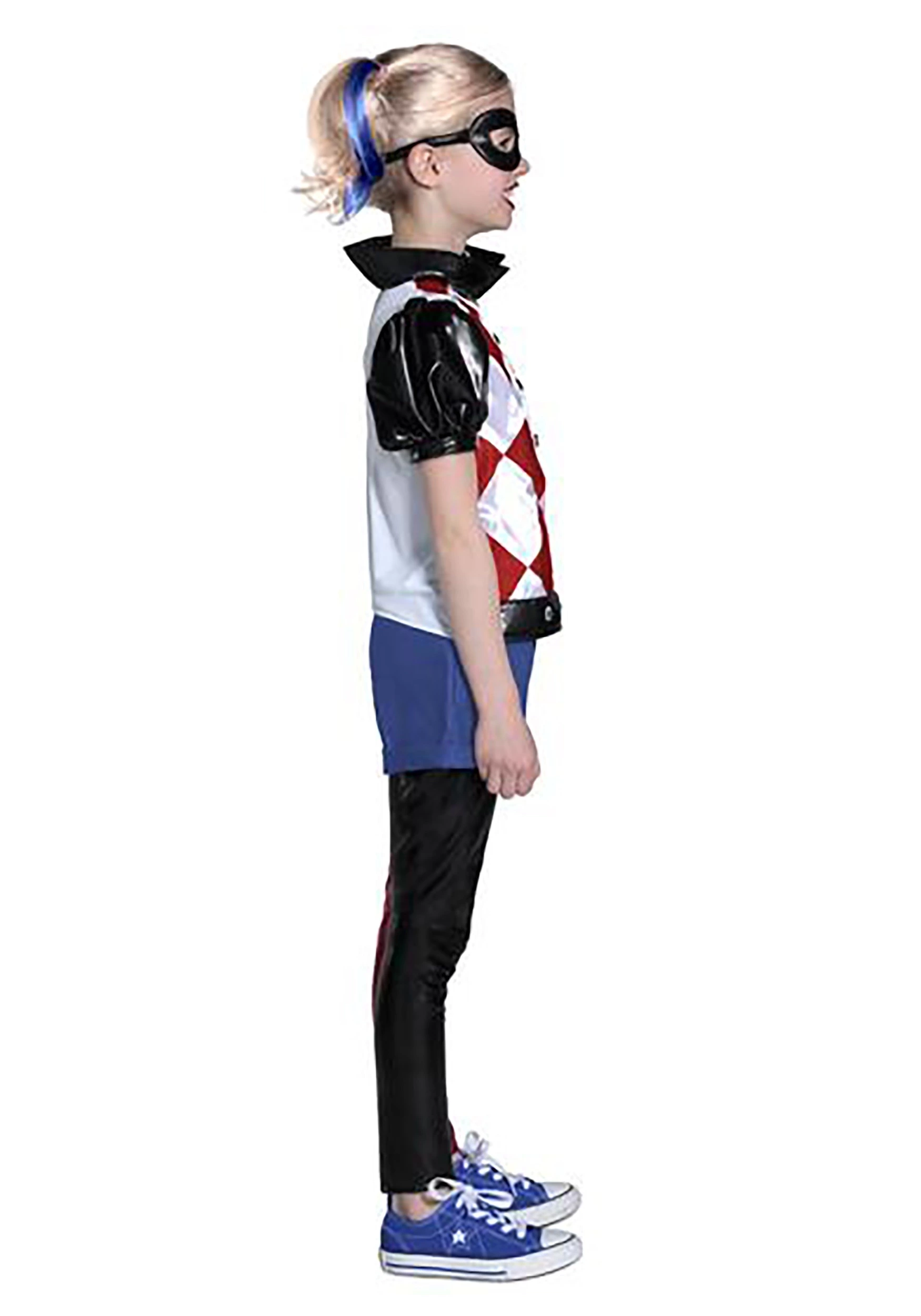 Princess Paradise DC Premium Harley Quinn Costume For Girls 4 Princess Paradise DC Premium Harley Quinn Costume For Girls - Image 2
